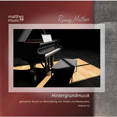 Abbildung von Hintergrundmusik, Vol.11 Gemafreie Musik zur Beschallung von Hotels &amp; Restaurants [romantische Klaviermusik]