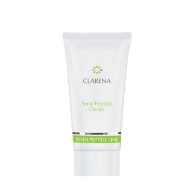Abbildung von Clarena Peptide feuchtigkeitscreme gesicht mit sheabutter bio 15 ml Hyaluron creme Vitamin E für allergische haut hals und dekollete gesichtscreme empfindliche