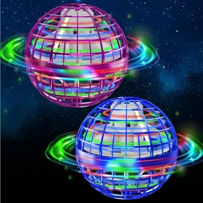 Abbildung von semai Fliegender Ball,orbi Boomerang Ball, Kinder Spielzeug ab 6 Jahren mit LED Licht, Hand Controlled Hover Ball Geschenke für Jungen Mädchen 12 Jahre