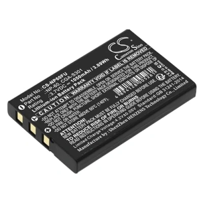 Abbildung von CS NP60FU Akkus 1050mAh Kompatibel mit [Lumicron] für 4013, DV 5, ee pack 33, LDC 4230, 626Z3, 825z3, 828z3, [Aito] A 23002, Komp