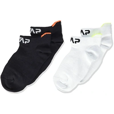 Abbildung von CMP Ultraleichte Fitnesssocken für Kinder, Schwarz Weiss, 34/36