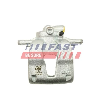 Abbildung von FAST FT32818 Bremssattel Gusseisen Vorderachse links FIAT: Grande Punto Schrägheck, Panda II 500 OPEL: Corsa D Schrägheck