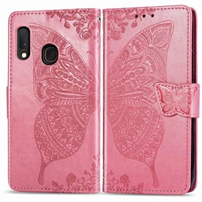 Abbildung von LEMORRY Huawei P8 Lite / ALE L21 Hülle Tasche Ledertasche Beutel Schutz Magnetisch mit Kartenschlitz Weich TPU Silikon Flip Cover Schale Handyhülle für Lite7, Retro Roses (Braun)