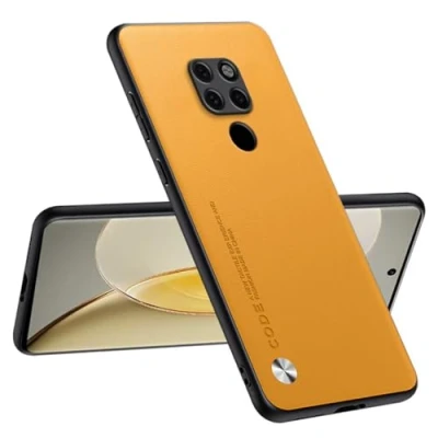 Abbildung von Topme Handyhülle Kompatibel mit Huawei Mate20 (6.53&quot;) Sicherer und Stilvoller Schutz Gelb