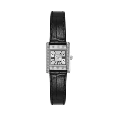 Abbildung von Emporio Armani MINI Genni Uhr, Damen, Größe: One Size, Black