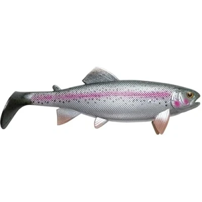 Abbildung von Jackson The Trout 13cm Rainbow Gummifisch