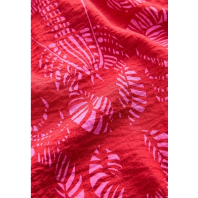Abbildung von Next Regular FIT Textured BOXY Tshirt print, Damen, Größe: 40, Red lobster print