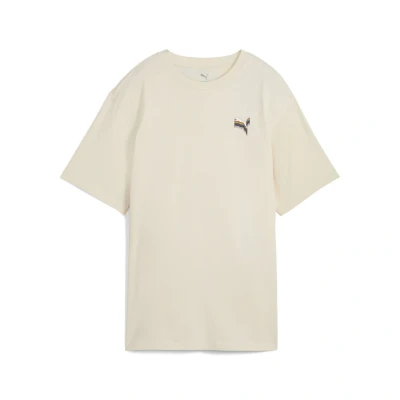 Abbildung von Puma Equal LOVE Confederation Relaxed Graphic Unisex Tshirt print, Größe: Medium, Alpine snow