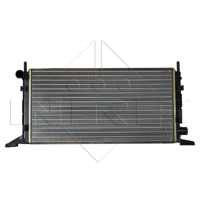 Abbildung von NRF 509500 Kühler, Motorkühlung Aluminium 600 322 34 Kühlrippen mechanisch gefügt FORD: ESCORT 4 Cabriolet,