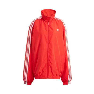 Abbildung von adidas Originals Classics SST Track Bomberjacke, Damen, Größe: 26/28 (XXS), Better scarlet