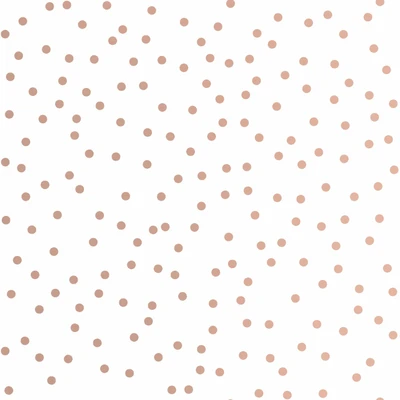 Abbildung von Art for the home Vliestapete &quot;Konfetti&quot;, Rose Gold 10mx53cm