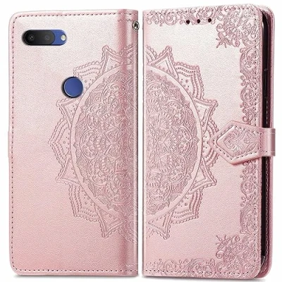 Abbildung von BIIULHCI Hülle für Alcatel 1S 2019,Klappbar Leder Tasche Case Cover,Handyhülle 2019 Kartenfach Standfunktion Schutzhülle Klapphülle Lederhülle