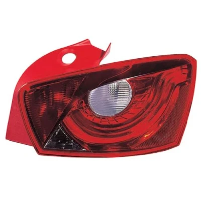 Abbildung von ABAKUS 445 1921R UE Rückleuchte rechts P21W, P21/5W Rot ohne Lampenträger, Glühlampe SEAT: Ibiza 4 Sportcoupe, Schrägheck