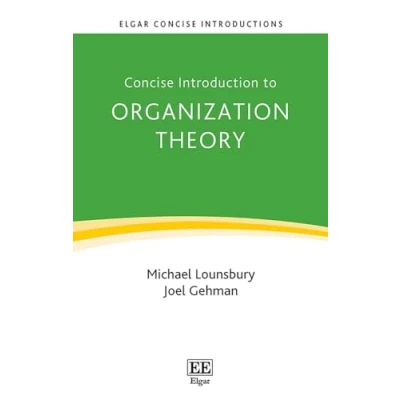Abbildung von Concise Introduction to Organization Theory: From Ontological Differences Robust Identities (Elgar Introductions)
