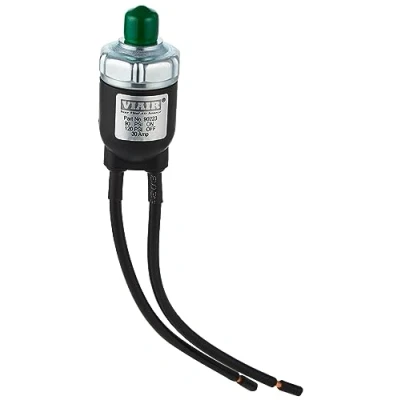 Abbildung von Viair 90223 Druckschalter, Schwarz, 1/8 Zoll NPT (M) 12 Gauge