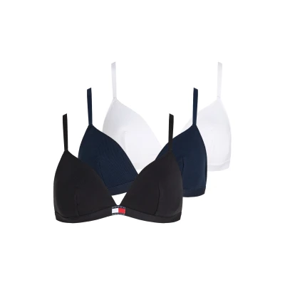 Abbildung von Tommy Hilfiger Underwear Triangel BH 3 PACK TRIANGLE (Packung, tlg., 3er) mit Logo