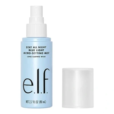 Abbildung von e.l.f. Stay All Night Blue Light Micro Setting Mist, Spray &amp; Skin Refresher für ein mattes Finish, reduziert die Übertragung von blauem Licht, 2,7 Fl Oz