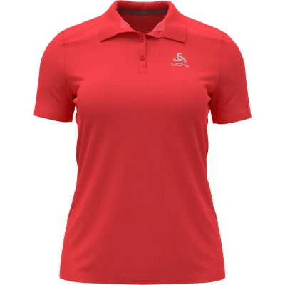 Abbildung von ODLO F DRY Poloshirt, Damen, Größe: XS, Cayenne