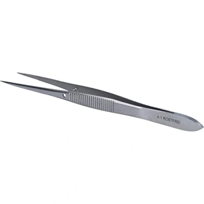 Abbildung von Pinzette Splitter Spitz 13 cm 1 St