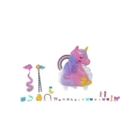 Abbildung von Mattel® Spielwelt Mattel HKV51 Polly Pocket Regenbogen Einhorn, Mini Spielset mit Zu
