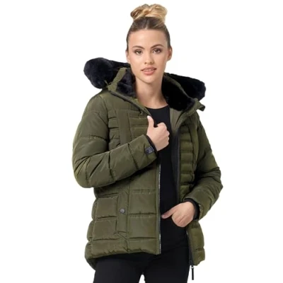 Abbildung von Navahoo Winterjacke, Damen, Größe: Large, Olive