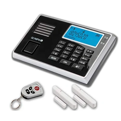 Abbildung von OLYMPIA OFFICE Protect 9030 GSM Alarmanlage (Drahtlose mit Notruf und Freisprech Funktion, Batterie)