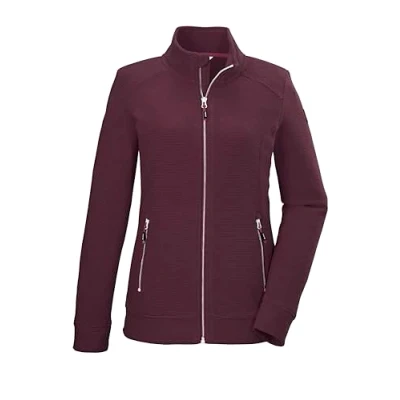 Abbildung von killtec Damen Fleecejacke mit Stehkragen KOS 100 WMN FLC JCKT, weintraube, 36, 42802 000