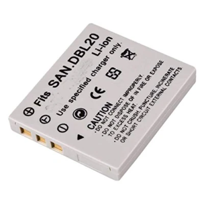 Abbildung von Amsahr Digital Replacement Camera and Camcorder Battery for Sanyo DB L20, XACTI DMX C1