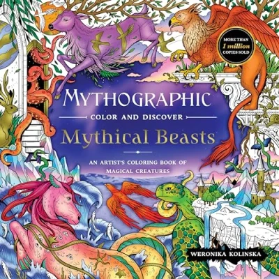 Abbildung von Mythical Beasts: An Artist’s Coloring Book of Magical Creatures (Mythographic Color and Discover)