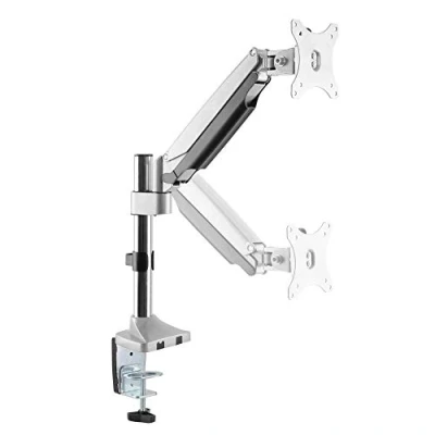 Abbildung von RICOO Monitor Halterung Tisch Gasdruckfeder für 13 30 Zoll, VESA Tischhalterung, Monitorarm TS1011, Monitorhalterung 1 Arm Bildschirmhalterung Bildschirm Halter, Arme Computermonitore
