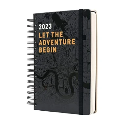 Abbildung von Kokonote Terminkalender 2023 The Adventure Begins Tagesplaner A5 Format Kalender Daily Planner Personal Organizer auf Englisch Ein Terminplaner für Ihre Routine