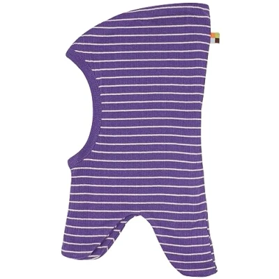 Abbildung von loud + proud Unisex Kinder Lt1 Schlupfmütze Derby Rib, GOTS Zertifiziert Sturmhaube, Violet, 42 44 EU