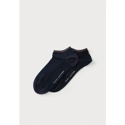 Abbildung von Tommy Hilfiger Women Sneaker 2 PACK Socken, Damen, Größe: 39 42, Navy
