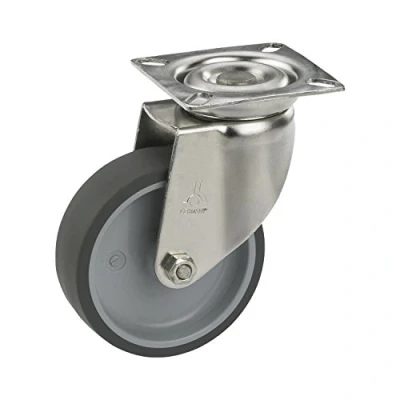 Abbildung von Dörner + Helmer 770160, Schwarz, Grau, Metallisch, 40 kg, Thermoplastisches Elastomer (TPE), 1 Stück(e), Kunststoff, Gleitlager