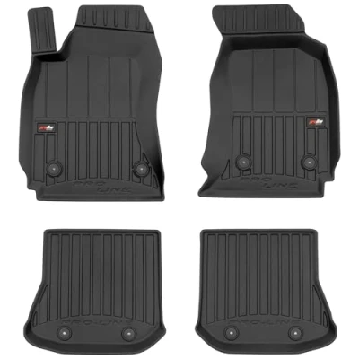 Abbildung von MOTOS Gummimatten Auto Fussmatte passend für Audi A4 B5 1994 2001 Verbessern Sie Ihren Reisekomfort mit Antirutschmatte 3D Allwetter fußmatten Auto, Schutz vor Verschmutzung