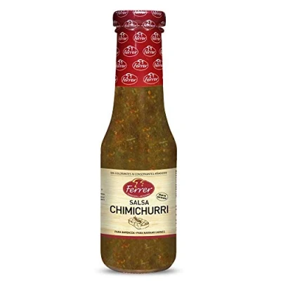 Abbildung von Ferrer Chimichurri Sauce Argentinische Spezial zum Marinieren oder als Beilage zu gegrilltem Fleisch 320 Gramm
