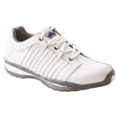 Abbildung von Portwest Steelite Arx Sicherheitsschuh S1P HRO, Größe: 48, Farbe: Weiß, FW33WHR48