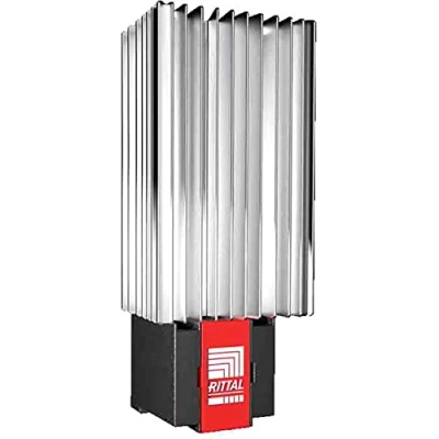 Abbildung von Rittal 3105.330, Gehäuseheizung, Grau, 110 240 V, 50 60 Hz, 4 A, 64 mm