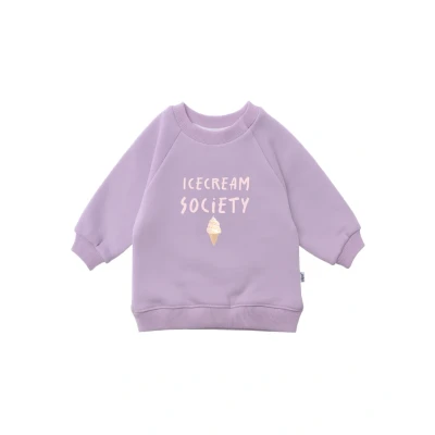 Abbildung von Liliput Icecream Society Sweatshirt für Kinder, Größe: 104/116, Flieder