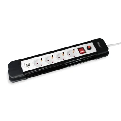 Abbildung von Digital data communication equip Steckdosenleiste 4 fach Schuko, 2x US