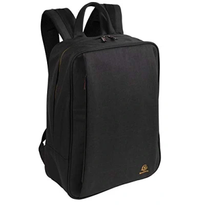 Abbildung von Exacompta 17934E Premium Rucksack Smart Exactive mit 14&quot; Laptopfach wasserabweisend zahlreiche Taschen Reißverschlüssen ideal für Schule, Uni und Arbeit schwarz