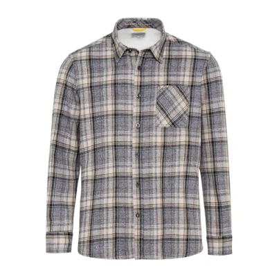 Abbildung von camel active KARO AUS Reiner Hemd, Herren, Größe: 3XL, Kitt