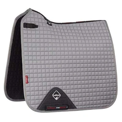 Abbildung von LeMieux Schabracke Prosport Plain Square D Ring DR Grau S/M