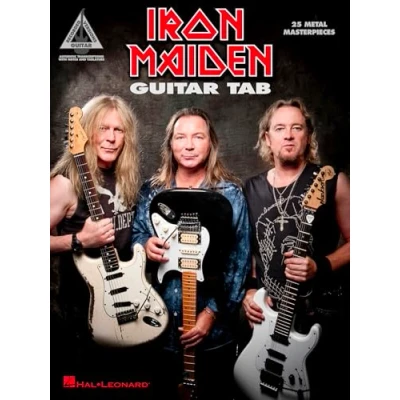 Abbildung von Iron Maiden: Guitar Tab 25 Metal Masterpieces (Guitar Recorded Version): Songbook, Tabulatur für Gitarre