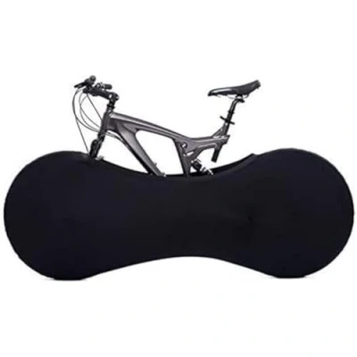 Abbildung von Second Chance Unisex Erwachsene Schwarz Indoor Fahrrad Cover Halten Sie Ihr Heim Sauber, Black, Standard