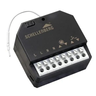 Abbildung von Schellenberg Rollladen Funksteuerung &quot;Funk Empfangsmodul&quot;, (1 tlg.), Rollläden &amp; Markisen, zur Nachrüstung auf 868MHz Funk, für Handsender 20015