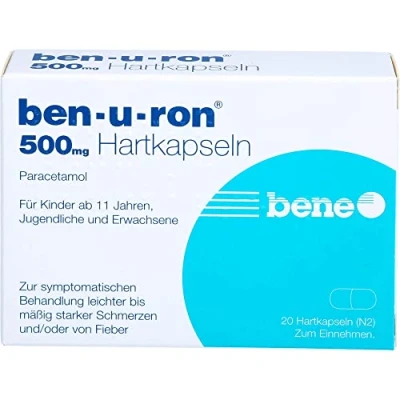 Abbildung von Ben u ron 500 mg Kapseln 20 St