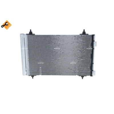 Abbildung von NRF EASY FIT 35611 Klimakondensator mit Trockner, Dichtring 14,4 11 Aluminium 525 PEUGEOT: 307 SW, 308 I Schrägheck, Schrägheck