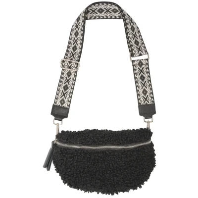 Abbildung von Seasons of April Curly Gürteltasche, Damen, Größe: One Size, Schwarz