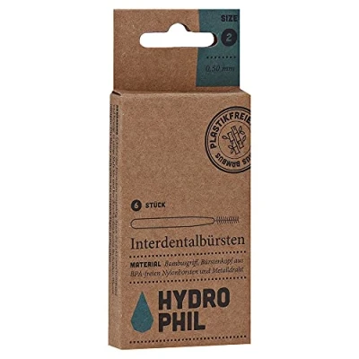 Abbildung von hydrophil Interdental Bürste 0,50mm // ISO 2 6 St
